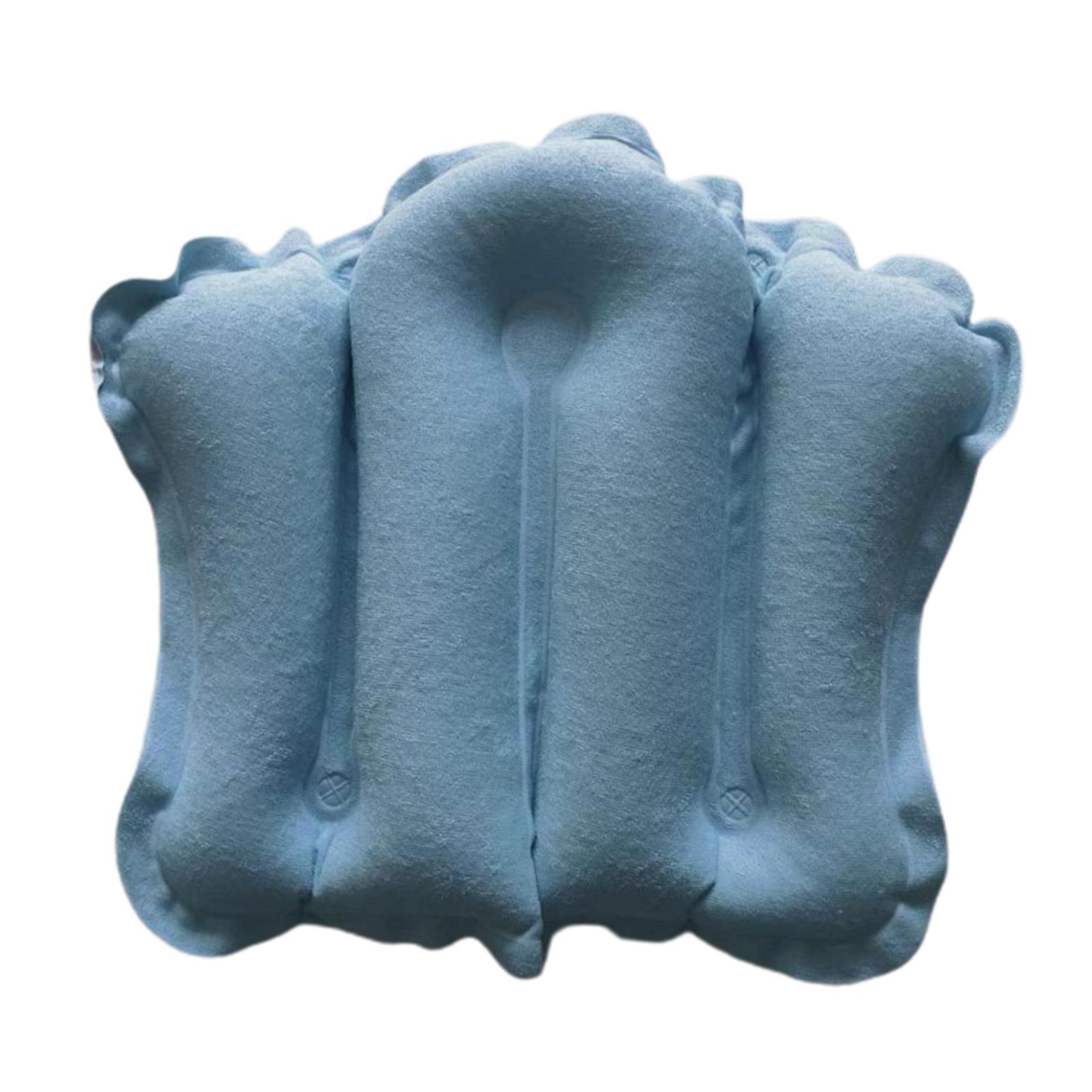 Bathtub Pillow Inflatable - Inflatable Bath Pillow, Quick Drying Bath