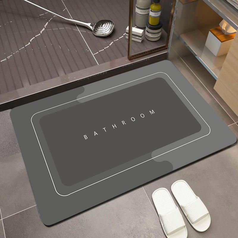 Zara Home Bathroom Rug - Super Absorbent Non-slip Bathroom Mat Toilet