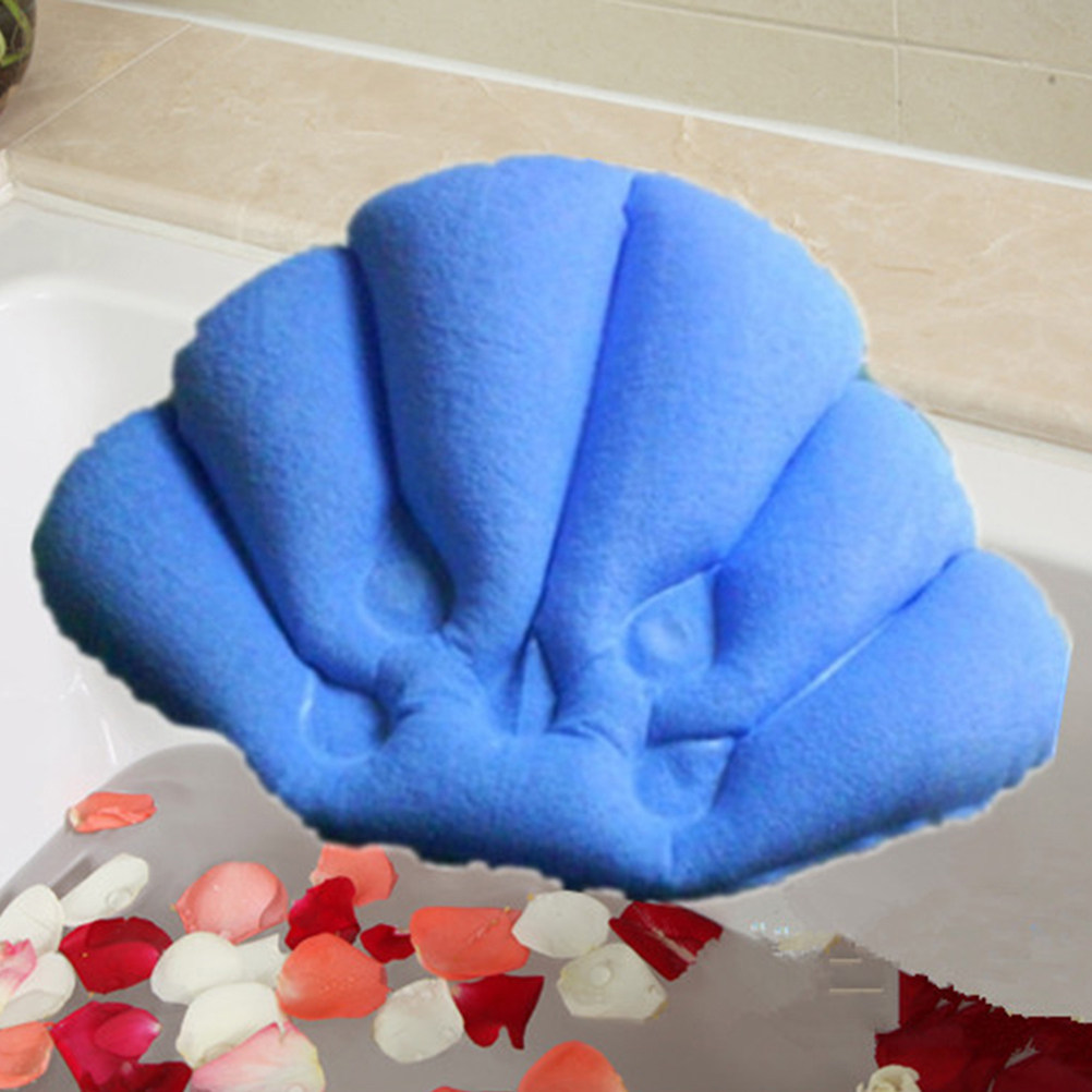 Bathtub Pillow Inflatable - 2Pcs Inflatable Bath Pillow Spa Headrest