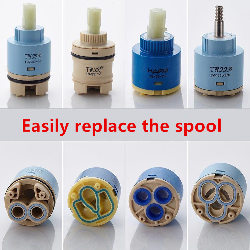 Basin Mixer Tap - Tap Mixing High Spool Valve 25mm/35mm/40mm
