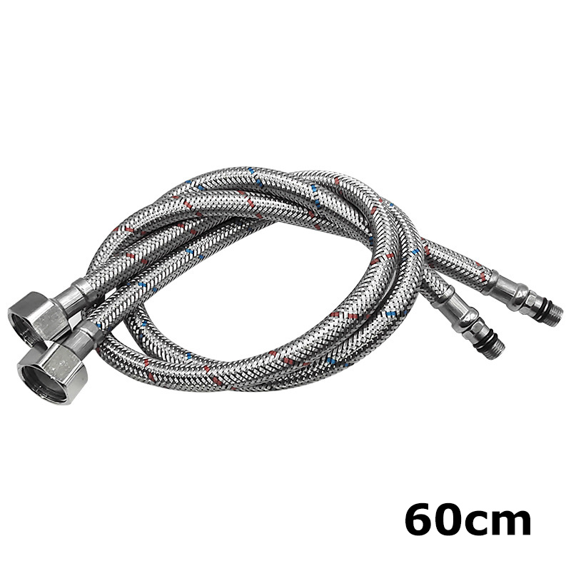 Plunger Toilet - 60/80cm Stainless Steel Braided Water Inlet