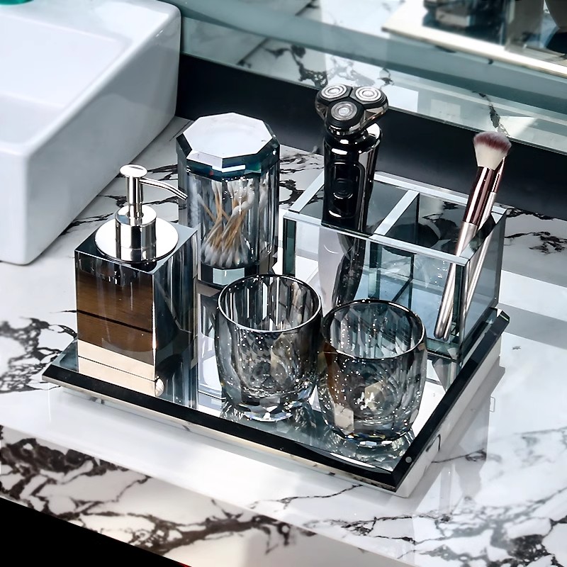 Zara Home Bathroom - Modern Light luxury Creativity Crystal Glass