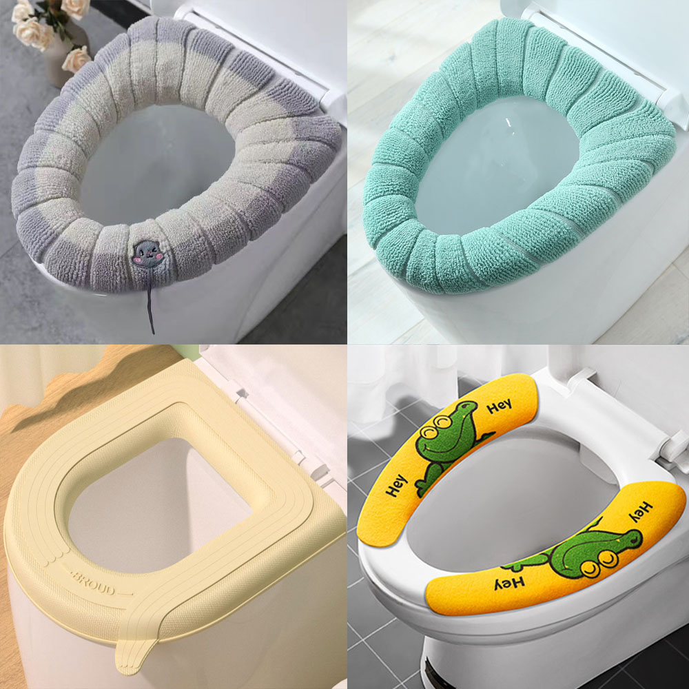Zara Home Bathroom - Universal Toilet Seat Cover Winter O-shaped