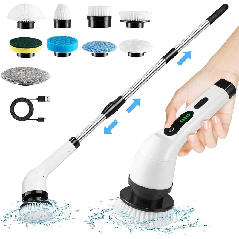 Plunger Toilet - Cordless Multifunctional Electric Cleaning Brush -