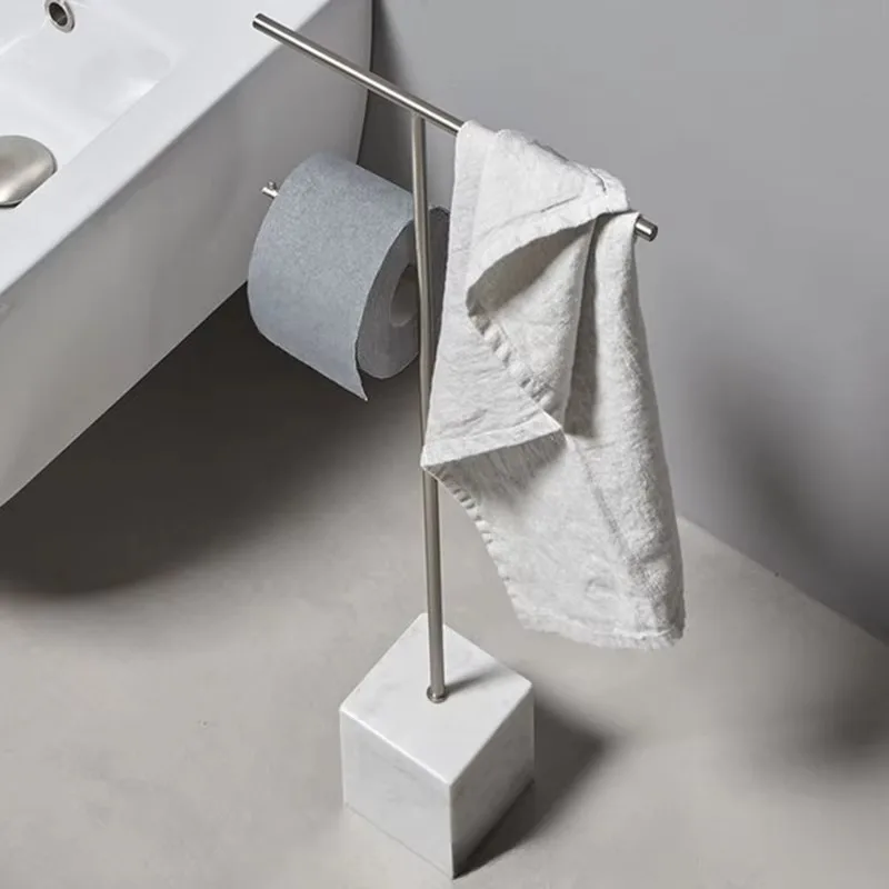 Home Bathroom Paper Towels - Stainless Steel Luxury Bathroom Storage Shelves