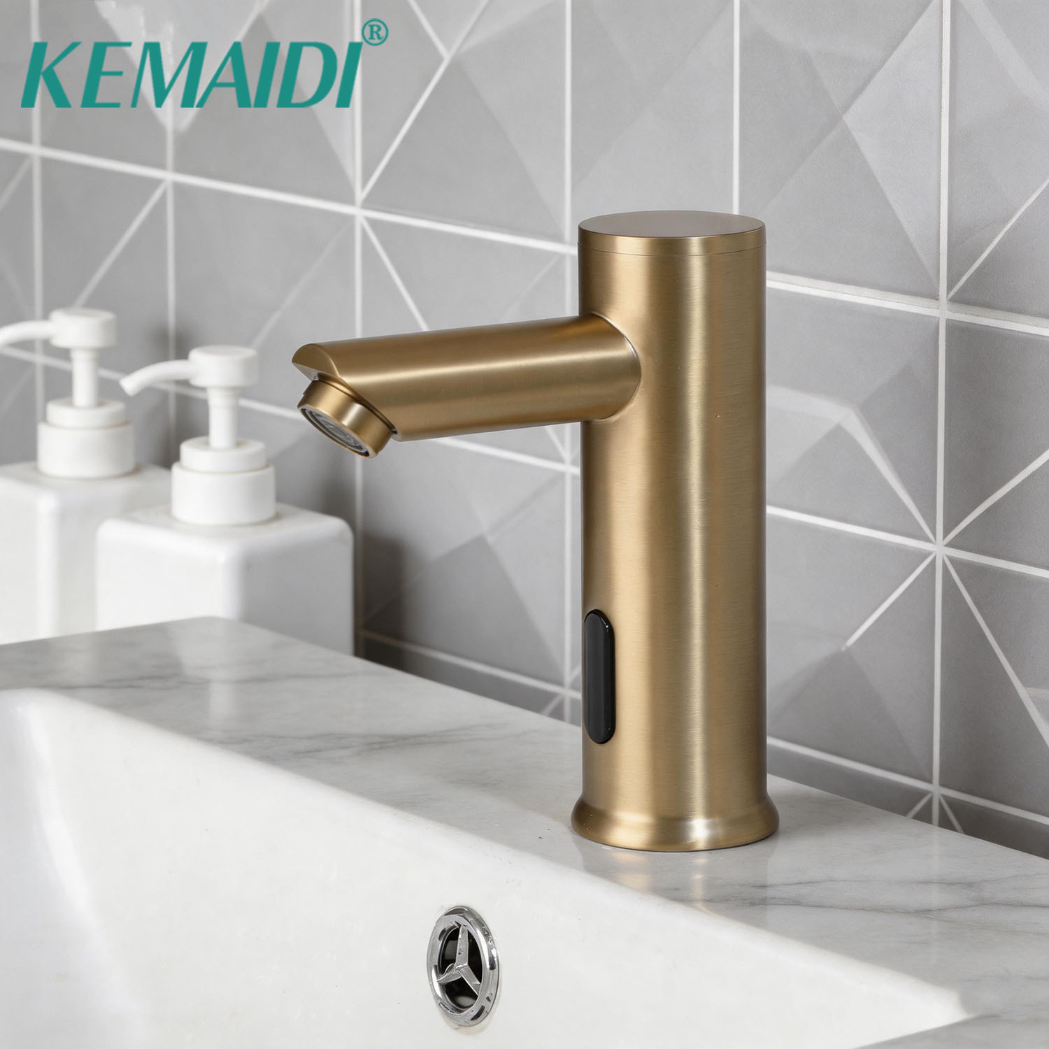 Basin Mixer Tap - KEMAIDI Touchless Automatic Sensor Bathroom Faucet