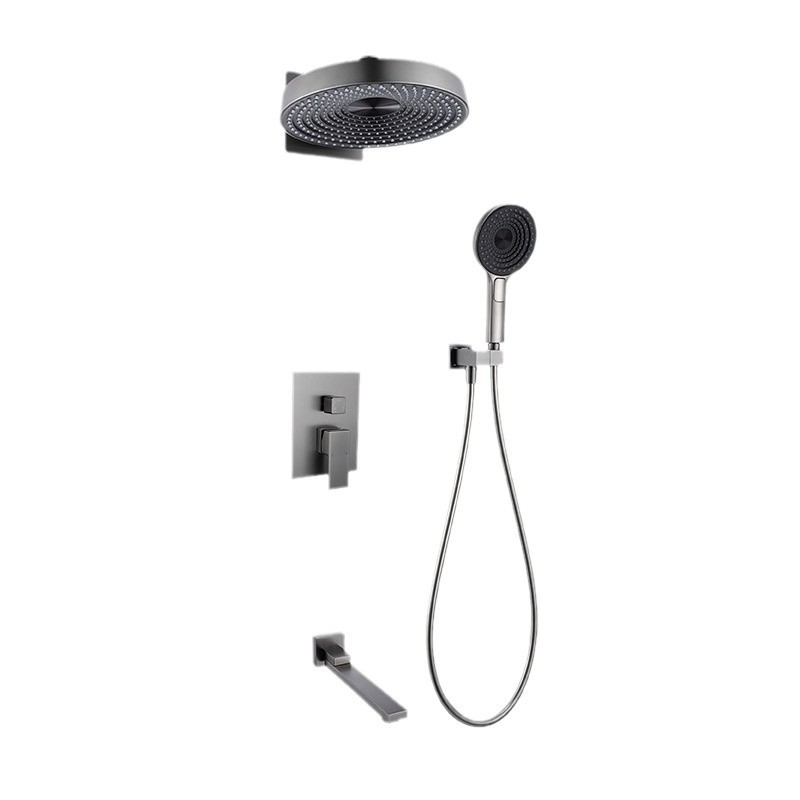 Shower Head Rain - High-End In-Wall Concealed Shower Set Multifunctional