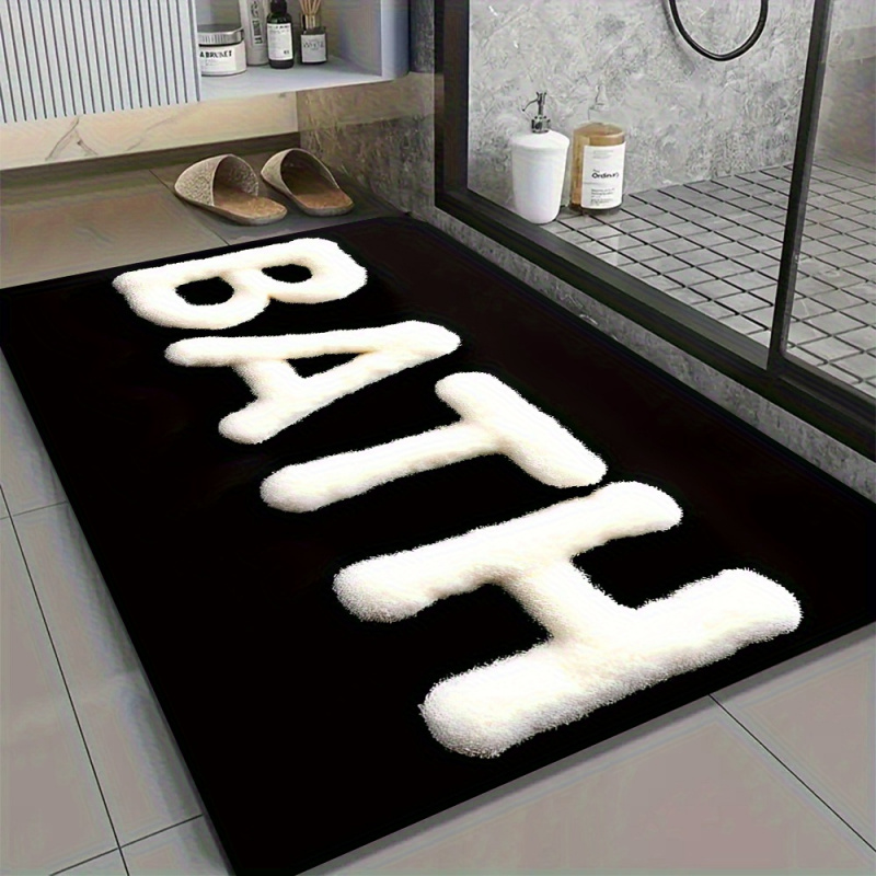 Zara Home Bathroom Rug - VIKAMA American Style Minimalist Laundry Room