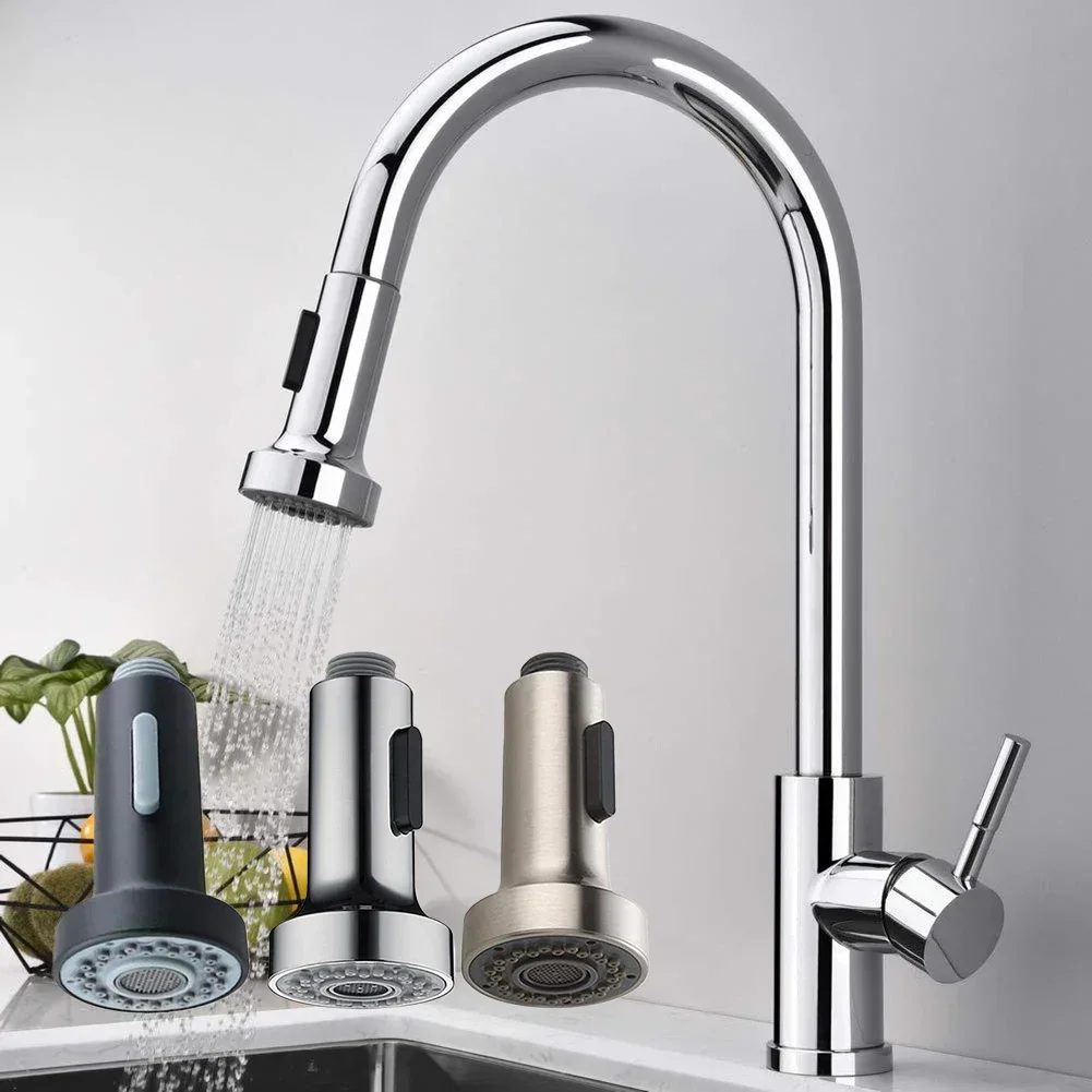 Kitchen Pull Out Faucet Spraye - Basin Mixer Tap recension och pris