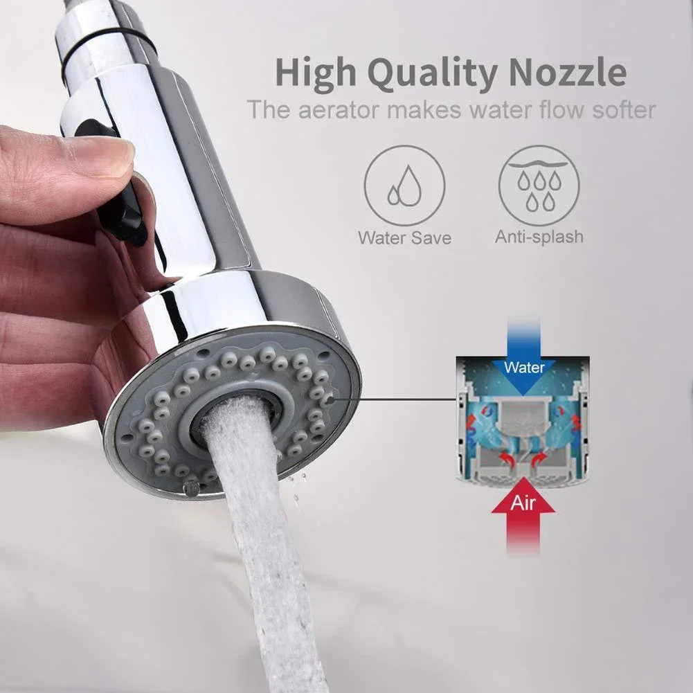 Kitchen Pull Out Faucet Spraye - Basin Mixer Tap recension och pris
