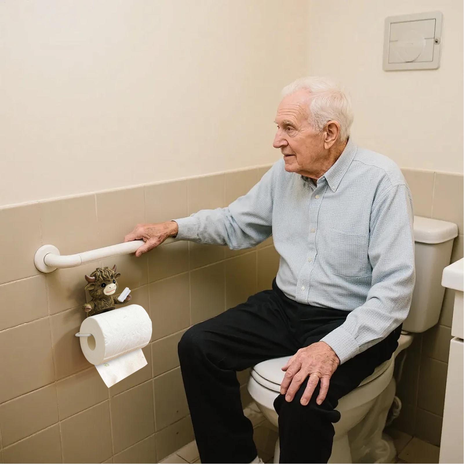 Mount Cow Stand Toilet Roll Ho - Home Bathroom Paper Towels recension och pris