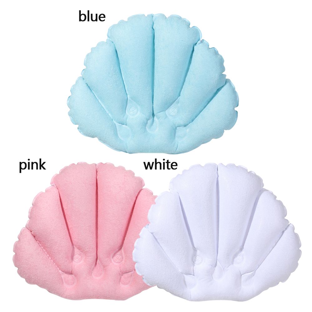 Soft Fan-shaped Inflatable Pil - Bathtub Pillow Inflatable recension och pris