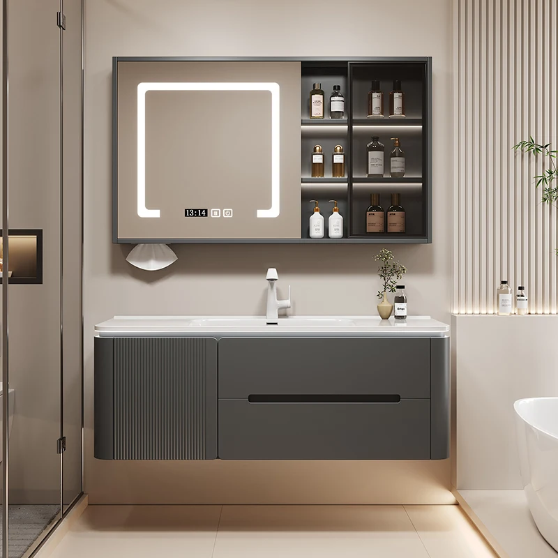 Cabinet Bathroom Shelves Vanit - Mobile Home Bathroom Kits recension och pris