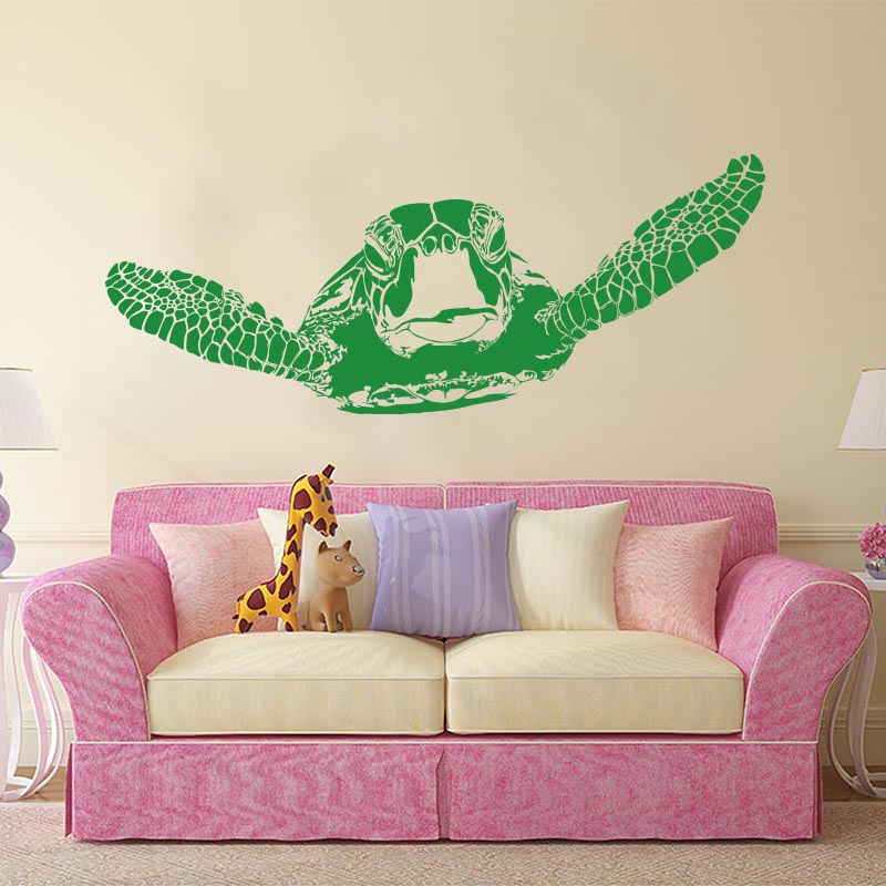 Huge Sea Turtle Ocean Animal W - Home Bathroom Floor Tiles recension och pris