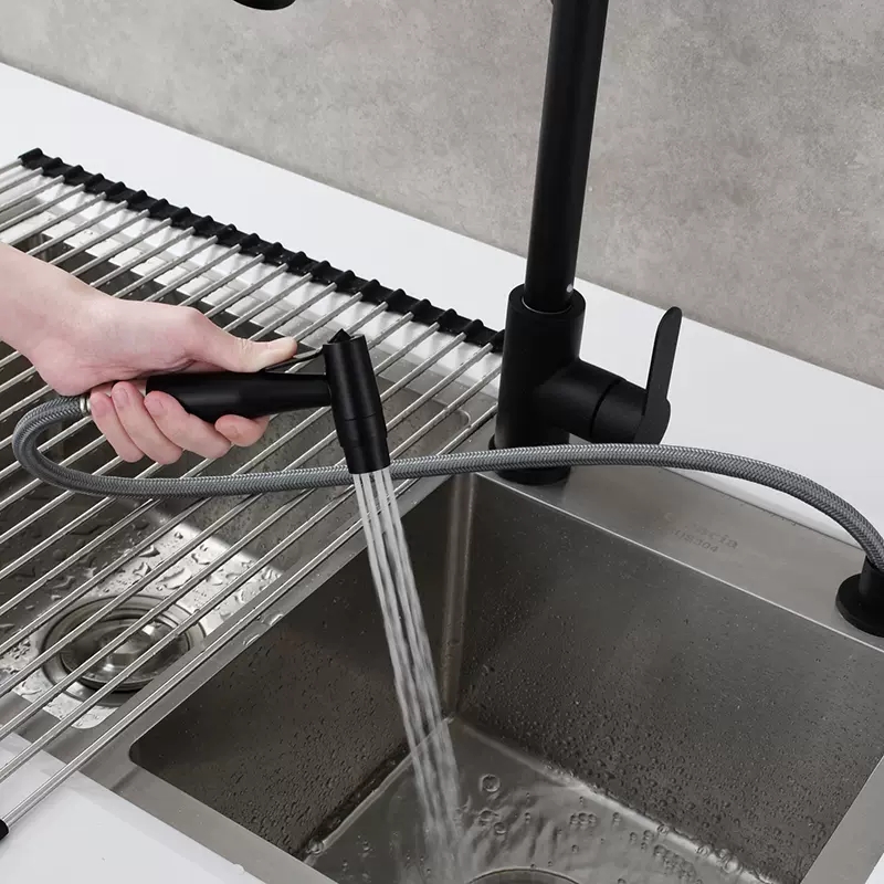 304 Stainless Steel Black Kitc - Basin Mixer Tap recension och pris