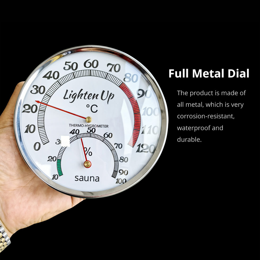 Metal Scale Sauna Temperature  - Home Bathroom Sauna recension och pris