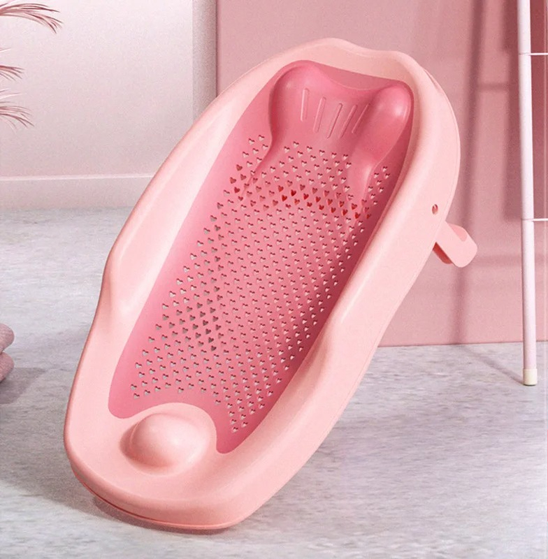 Newborn Adjustable Bath Net Se - Non Slip Bath Mat recension och pris