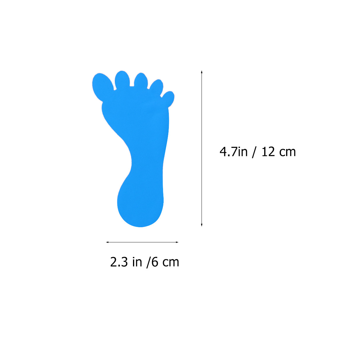 20 Pairs Footprint Floor Stick - Home Bathroom Floor Tiles recension och pris