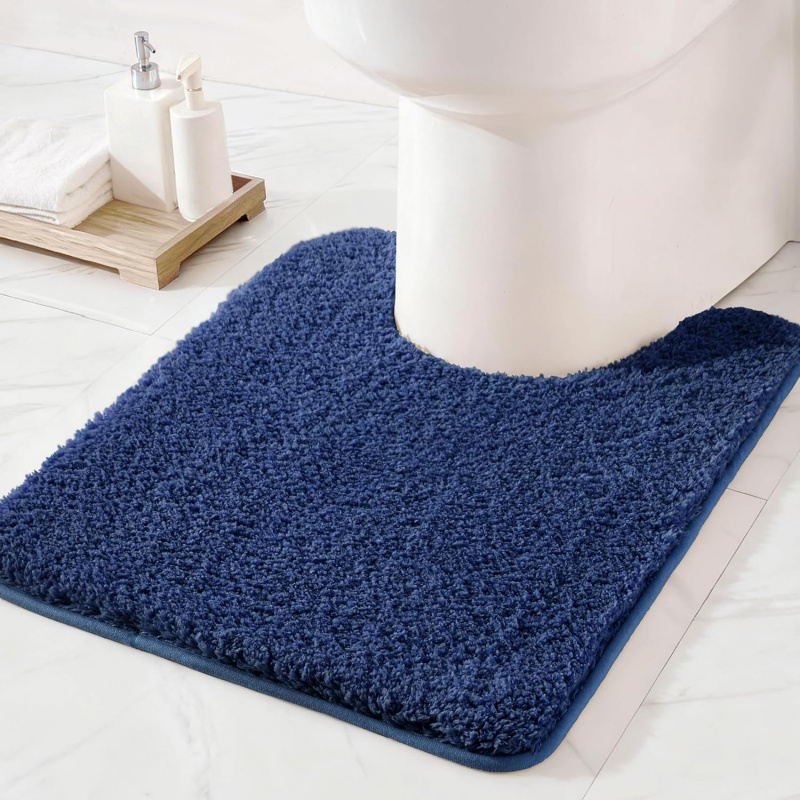 VIKAMA Multi Size Navy Blue Ba - Zara Home Bathroom Rug recension och pris