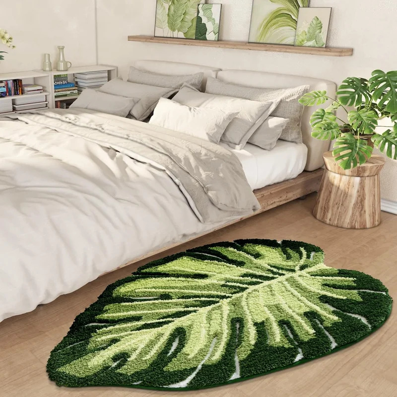 VIKAMA Non-Slip Bath Mat Green - Zara Home Bathroom Rug recension och pris