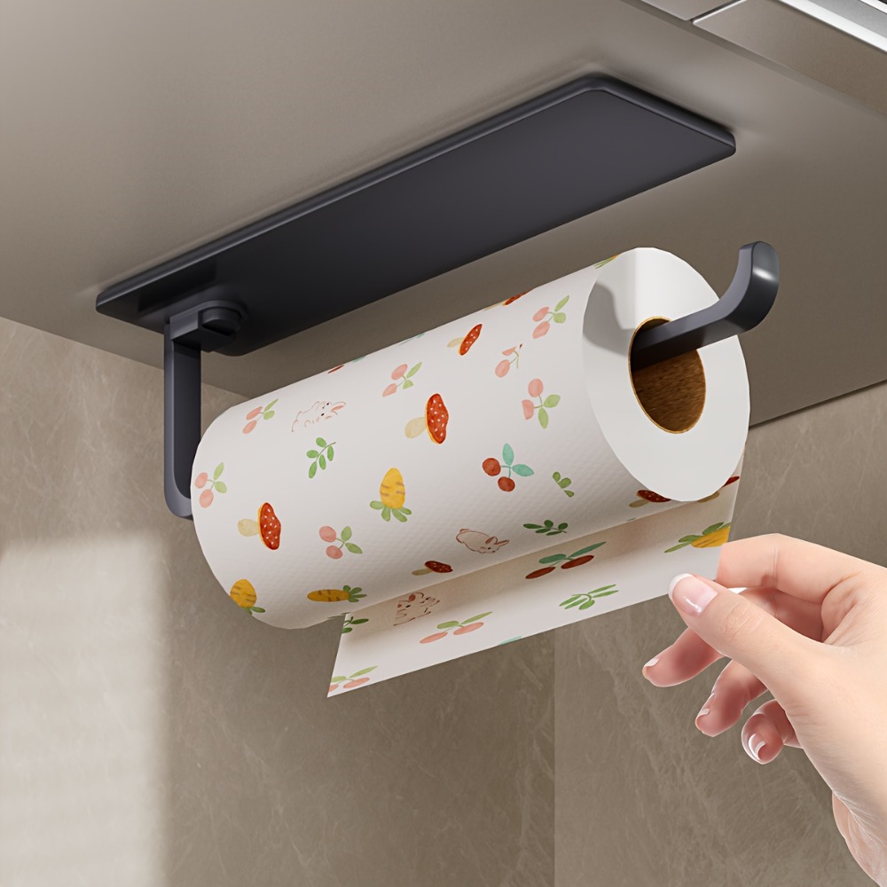 1pc Kitchen Towel Holder - Han - Home Bathroom Paper Towel Dispenser recension och pris