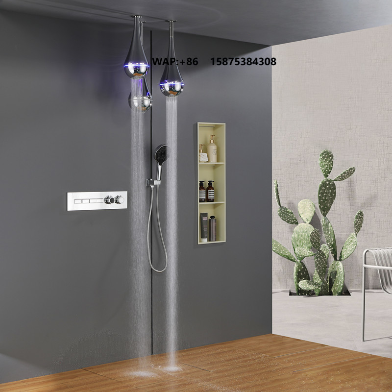 2026 New Arrival Brushed Smart - Shower Head Rain recension och pris