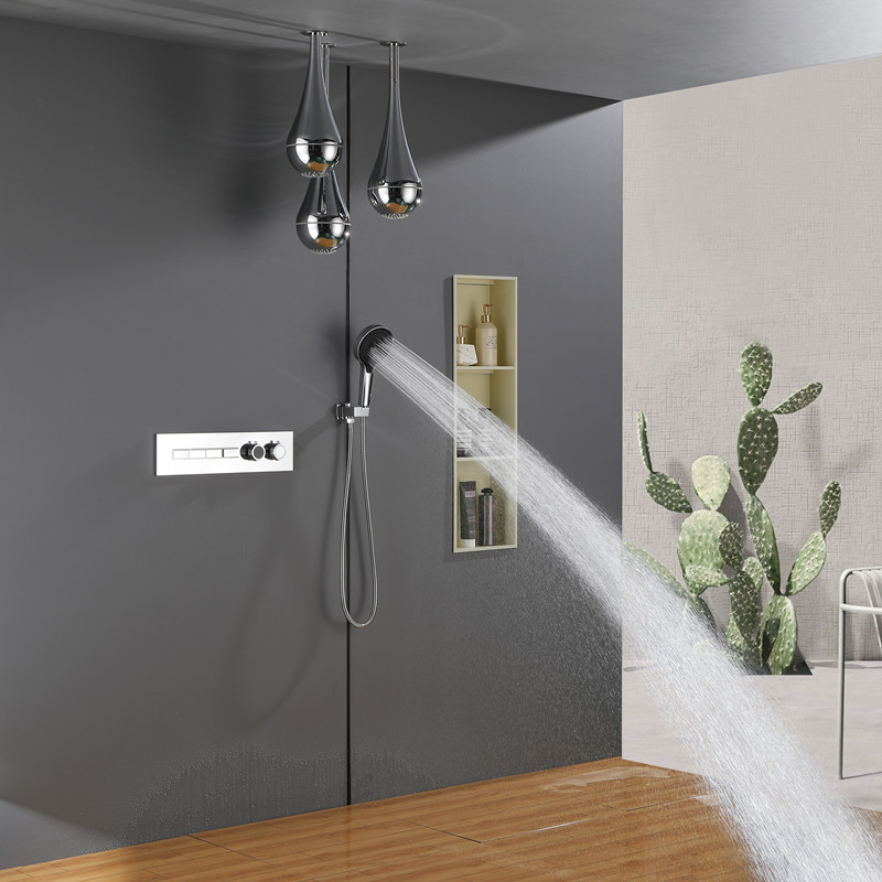 2026 New Arrival Brushed Smart - Shower Head Rain recension och pris