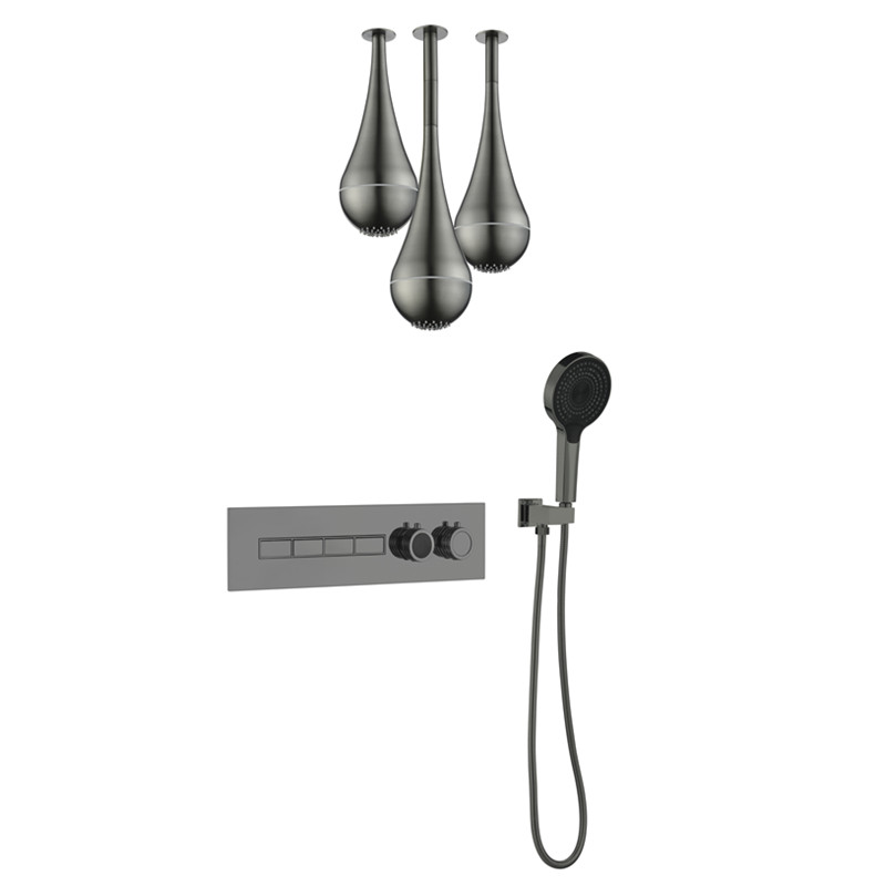 2026 New Arrival Brushed Smart - Shower Head Rain recension och pris