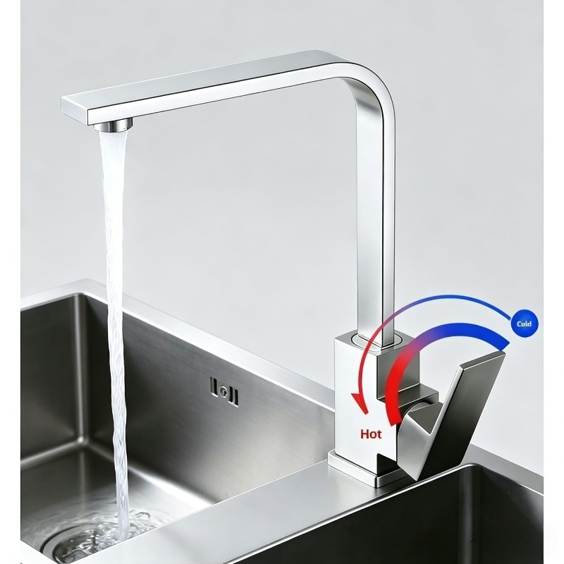 304 Stainless Steel Kitchen Fa - Basin Mixer Tap recension och pris
