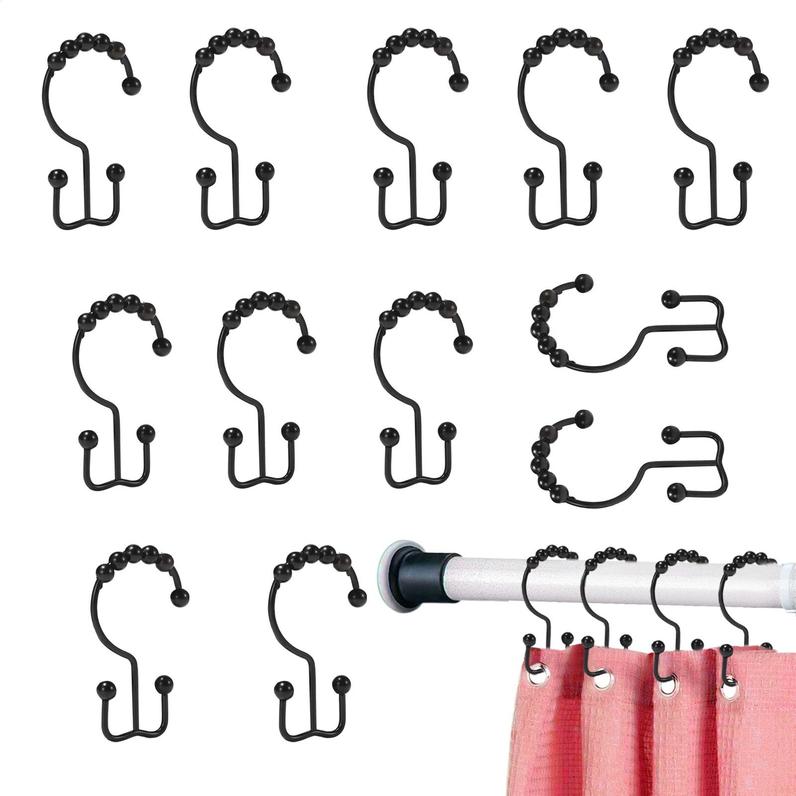 Shower Hooks 12 Pieces Double  - Home Bathroom Window recension och pris