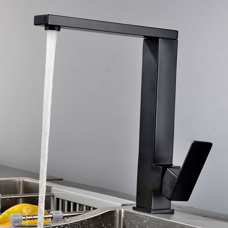 Kitchen Sink Faucet Square Rot - Basin Mixer Tap recension och pris