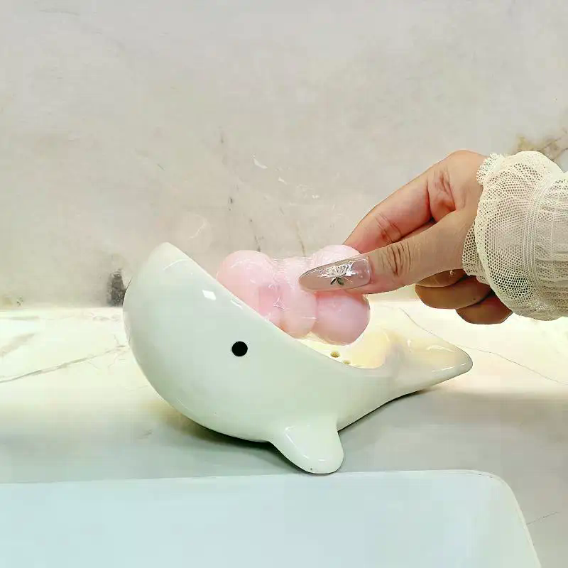 New Creative Whale Soap Dish F - Jet Home Bathroom recension och pris