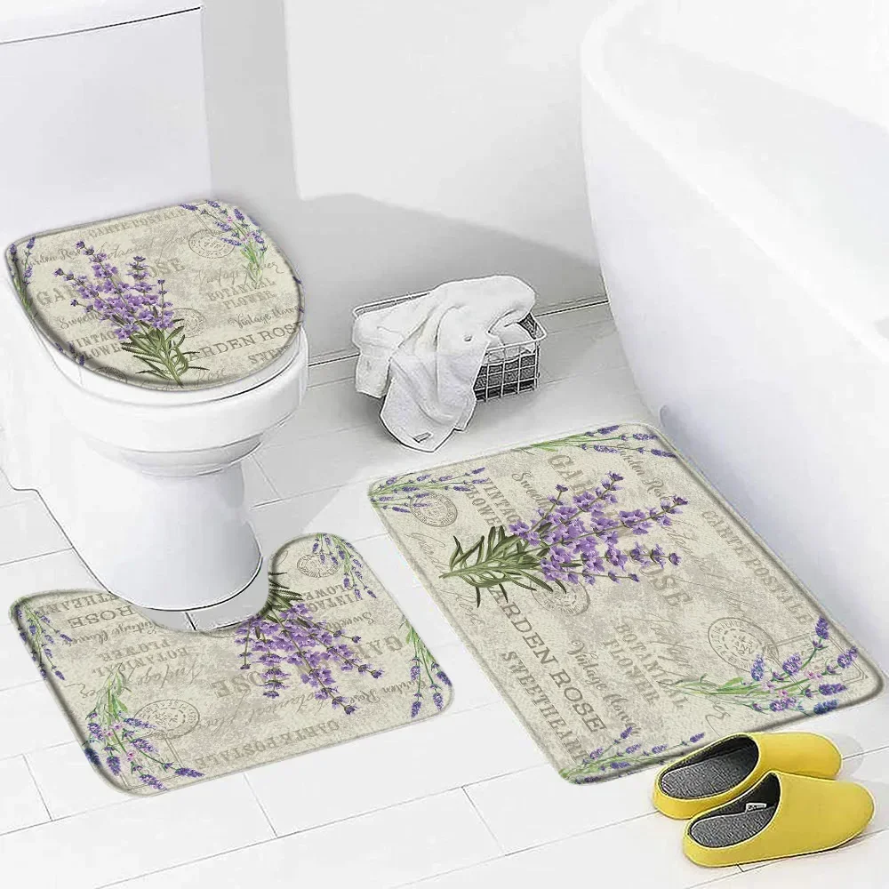 Purple Lavender Bath Mat Set N - Zara Home Bathroom Rug recension och pris