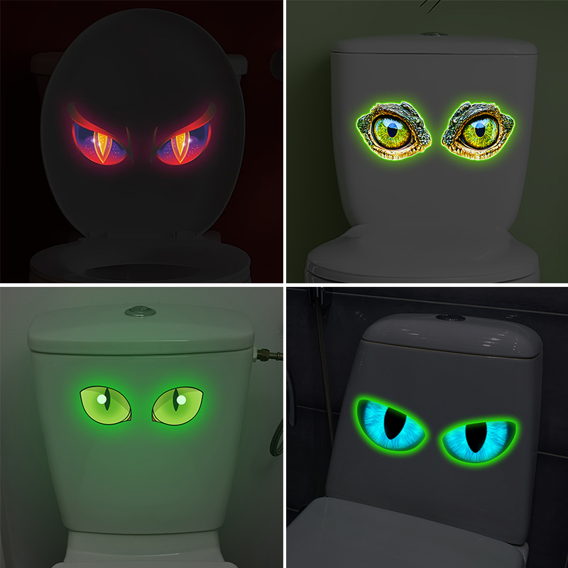 Glowing Demon Eye Toilet Stick - Jet Home Bathroom recension och pris