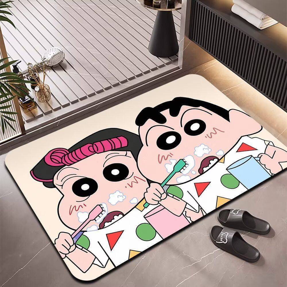 Crayon Shin-Chan Cartoon Diato - Non Slip Bath Mat recension och pris