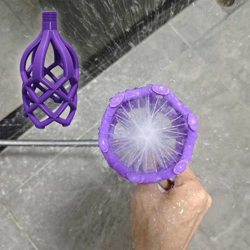 @1Pcs Full Cleaning Massage Sp - Shower Head Rain recension och pris