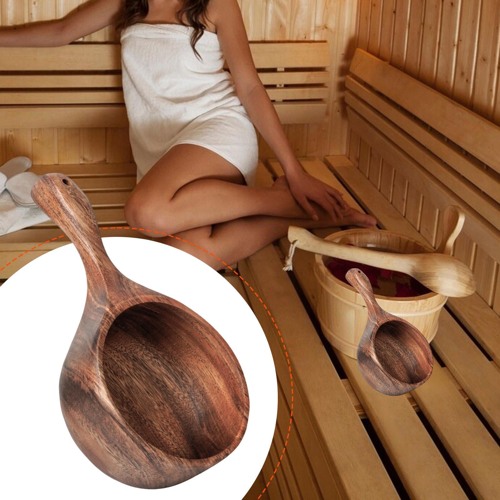 Wooden Sauna Ladle,Household U - Home Bathroom Sauna recension och pris