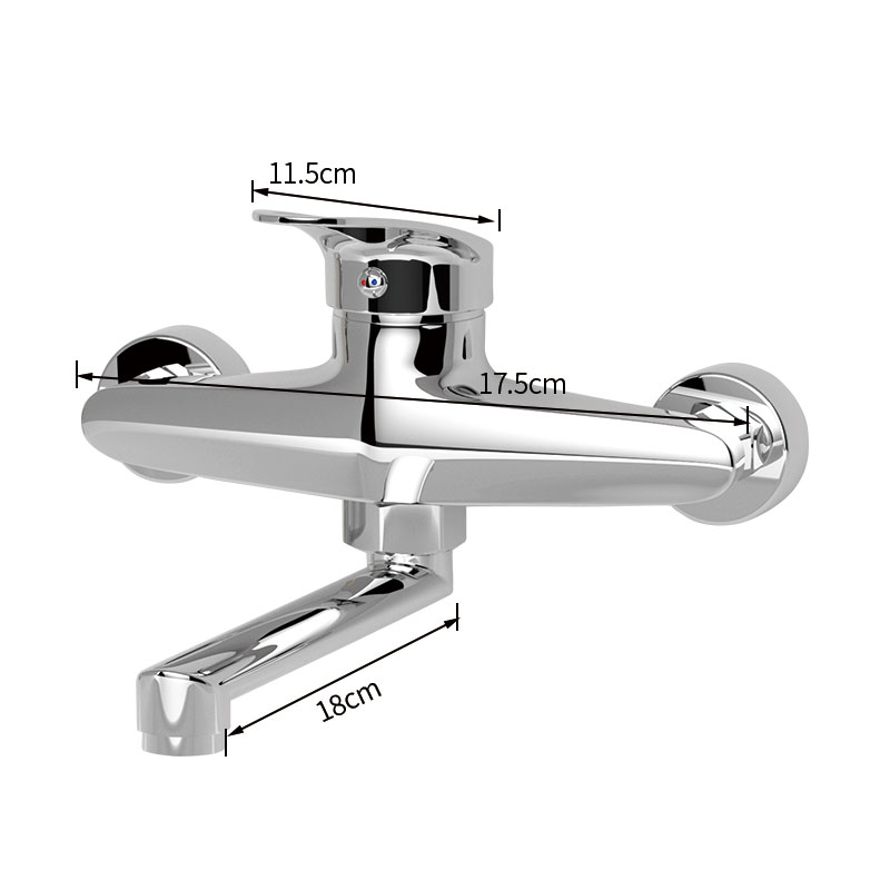 Kitchen Faucet Mixers Wall Mou - Basin Mixer Tap recension och pris