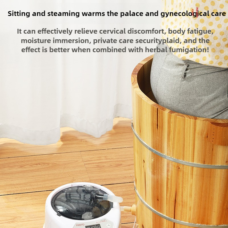 Herbal Sitz Bath Steamer Natur - Home Bathroom Sauna recension och pris