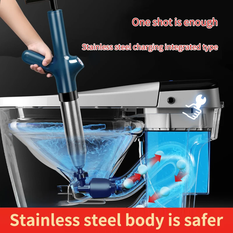 High Pressure Air Drain Blaste - Plunger Toilet recension och pris