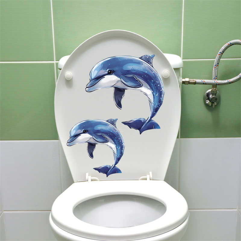 Glow-in-the-dark Dolphin Toile - Jet Home Bathroom recension och pris