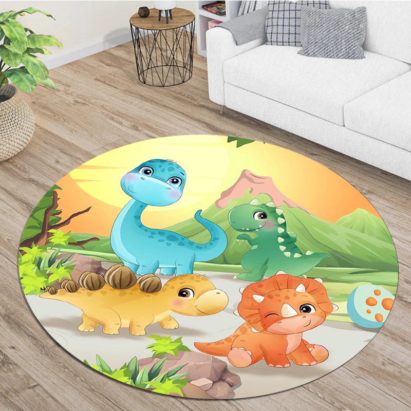 Cute Cartoon Dinosaur Mountain - Zara Home Bathroom Rug recension och pris