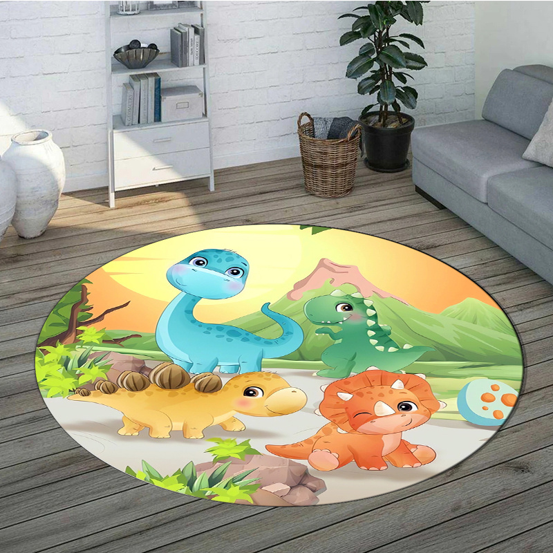 Cute Cartoon Dinosaur Mountain - Zara Home Bathroom Rug recension och pris