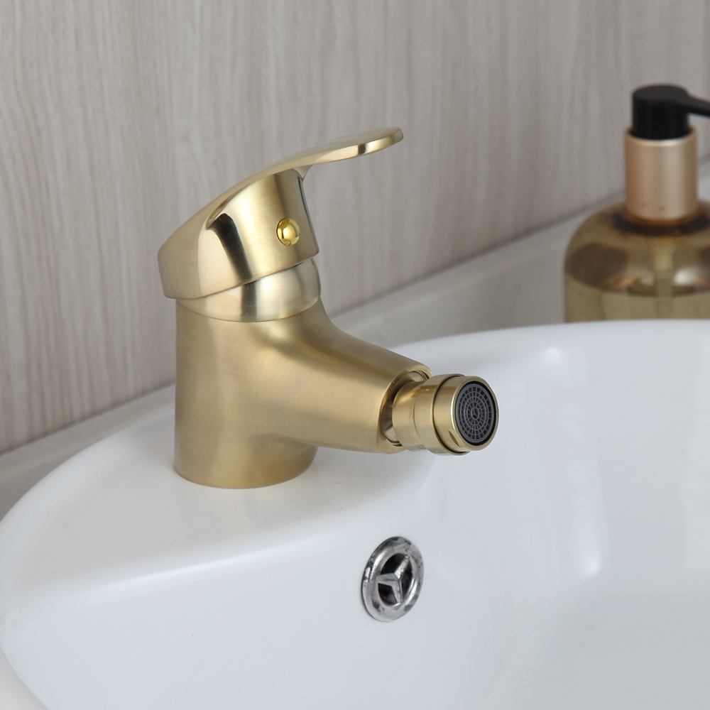 KEMAIDI Brush Gold Bathroom Bi - Basin Mixer Tap recension och pris