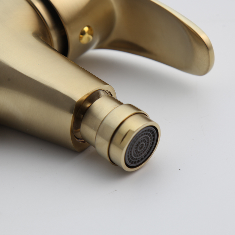 KEMAIDI Brush Gold Bathroom Bi - Basin Mixer Tap recension och pris