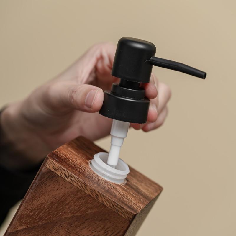 Luxury Wooden Soap Dispenser H - Jet Home Bathroom recension och pris