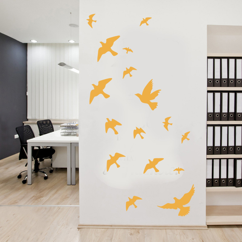 12Pcs/set Bird Wall Stickers H - Home Bathroom Floor Tiles recension och pris