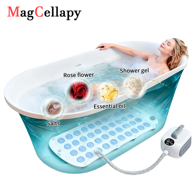 Bathtub Massage Mat Bubble Bat - Bathtub Pillow Inflatable recension och pris