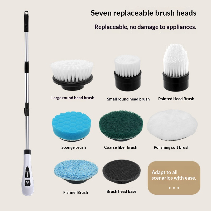 HOMEFISH Cordless Spin Scrubbe - Plunger Toilet recension och pris