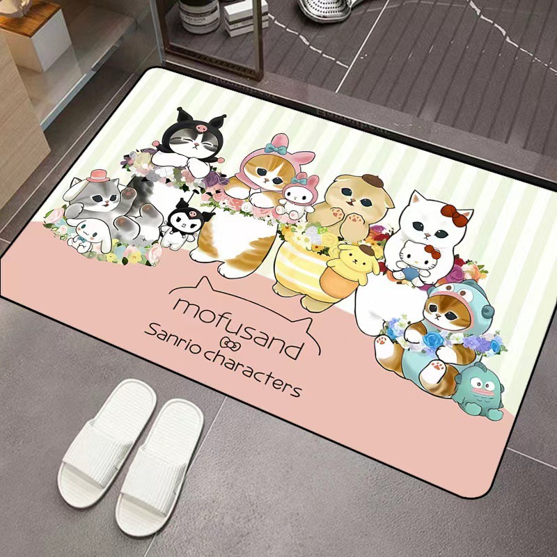Mofusand Cartoon Diatom Mud Ab - Non Slip Bath Mat recension och pris